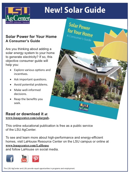 Solar Guide by LSU AgCenter